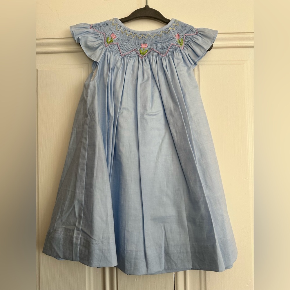 [Nellapima] Tulip Smocked Kids Dress